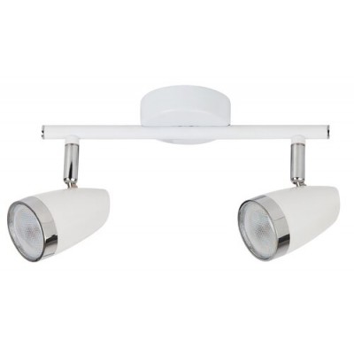 Karen spot LED 2x4W white/chrome