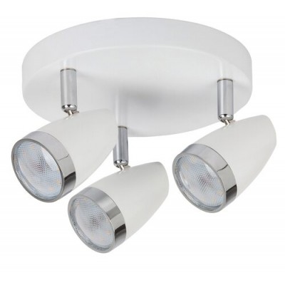 Karen spot LED 3x4W white/chrome