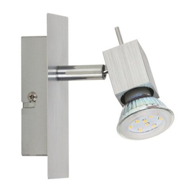 Agata spot GU10 5W brushed aluminium