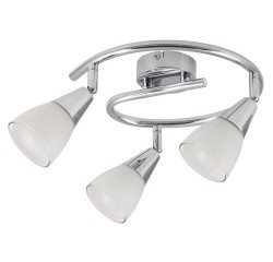 Nicolette spot E14 3xMax40W chrome/white Nicolette spot E14 3xMax40W chrome/white
