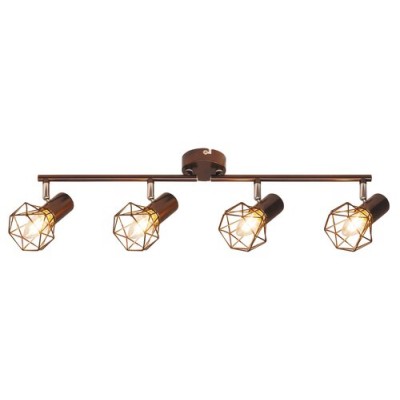 Odin spot lamp E14 4x max40W metal brown