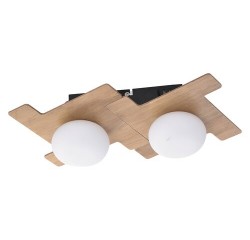 Norwood Ceiling lights LED 6W white/oak Norwood Ceiling lights LED 6W white/oak