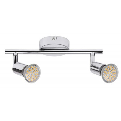Norton LED spot GU10 2x3W chrome