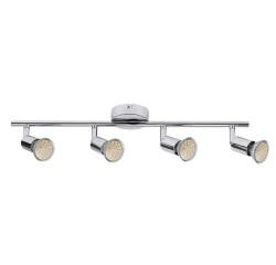 Norton LED spot GU10 4x3W chrome