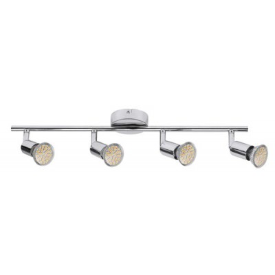 Norton LED spot GU10 4x3W chrome