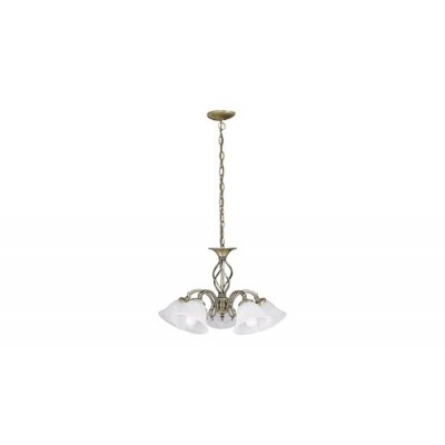 Beckworth 5arm chand. E14 5x40W bronz