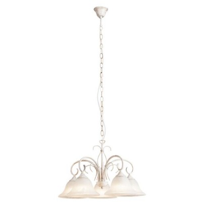Katherine pendant E27 5x60W a.white