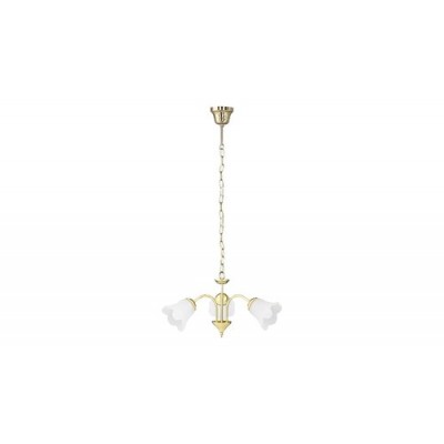 Rafaella 3 arm chand. E14 3x40W gold