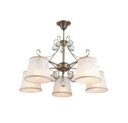 Valerie 5arm chand. E14 5x max40W bronze