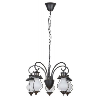 Victorio 5 arm chand. E14 5x40W a.gold