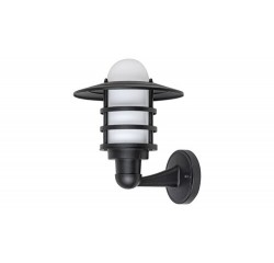 Darrington, outdoor wall lamp, black, E27 1X MAX 20W IP44 buld.excl.