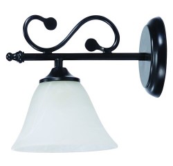 Dorothea wall lamp E14 40W matt black