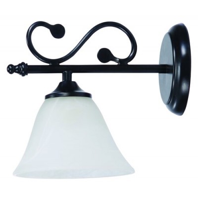 Dorothea wall lamp E14 40W matt black Dorothea wall lamp E14 40W matt black