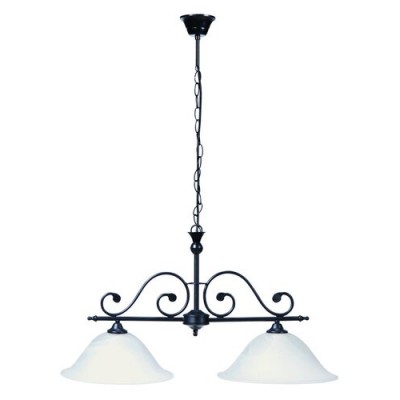 Dorothea 2arm pend. E27 2x60W m. black Dorothea 2arm pend. E27 2x60W m. black