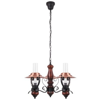 Enna 3arm pend. E14 3x40W black-copper Enna 3arm pend. E14 3x40W black-copper