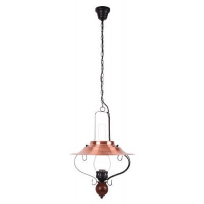 Enna pendant E27 60W  black-copper