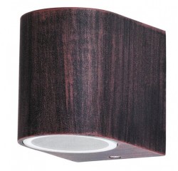 Chile garden wall GU10 35W a.brown IP44 Chile garden wall GU10 35W a.brown IP44