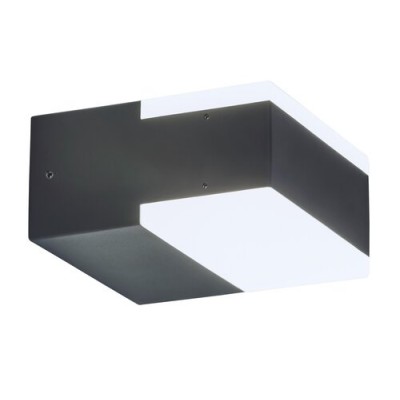 Bona wall lamp LED 2x4,5W IP54,antr.grey