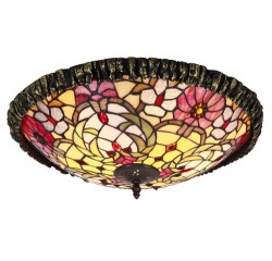 Mirella ceiling lampD44 E27 2x60Wtiffany Mirella ceiling lampD44 E27 2x60Wtiffany