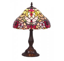 Mirella table lamp E27 60W tiffany