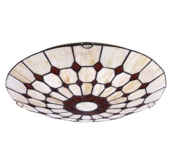 Marvel ceiling lampD40 E27 2x60W tiffany