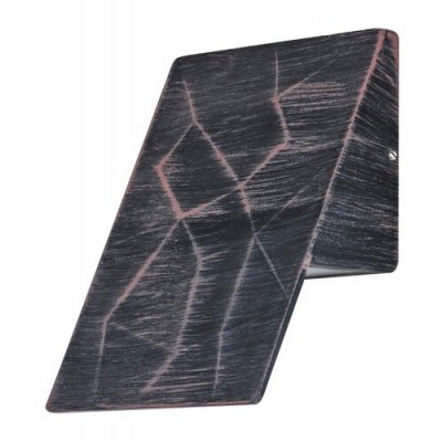 Nancy outd.wall LED8,5W rusty brown IP44