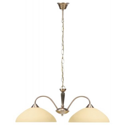 Regina 2arm pend E27 2x60W bronz-cream Regina 2arm pend E27 2x60W bronz-cream