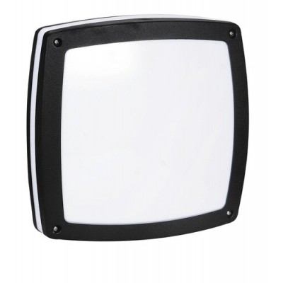 Saba garden lampE27 2x60Walu black IP44