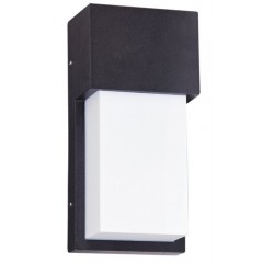 Leeds garden wall lampE27 15W black IP44
