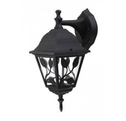 Haga garden wall lamp E27 60W black IP44