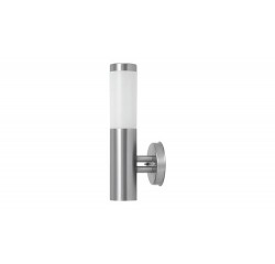 Inox torch garden wall lamp E27 60W IP44