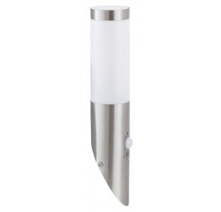Inox torch garden wall E27 60W IP44 sens