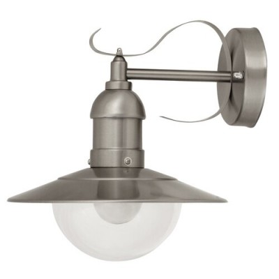 Oslo garden wall lampE27 60W inox IP44 Oslo garden wall lampE27 60W inox IP44