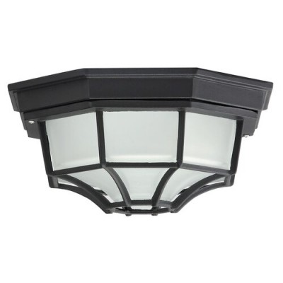 Milano garden ceilingE27 100W black IP44