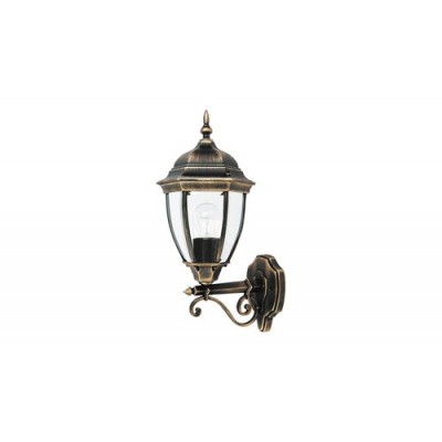 Toronto garden wall up 60W a.gold IP44