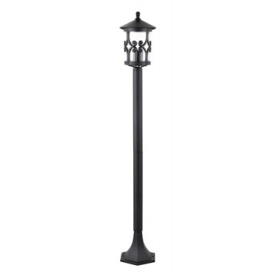 Palma garden lamp 1m E27 100W black IP23