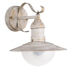 Oslo garden wall E27 60W an.white IP44