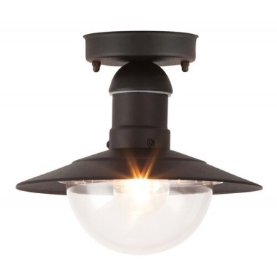 Oslo outdoor ceiling E27 60W black IP44