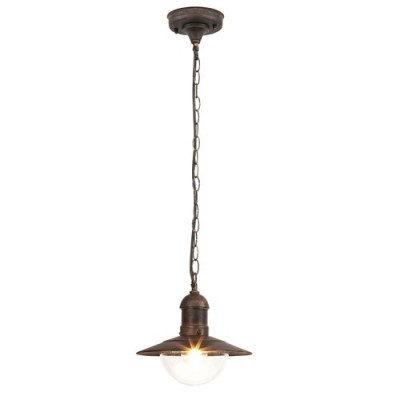 Oslo outdoor pendant E27 60W a.gold IP44