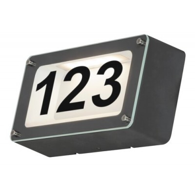 Hanover outdoor wall LED 6W d.grey IP54