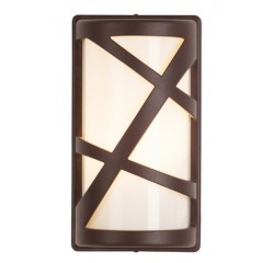 Durango outdoor wall E27 40W brown IP54