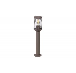 Budapest, outdoor floor lamp, brown, E27 1X MAX 40W, IP44 bulb excl.H500mm