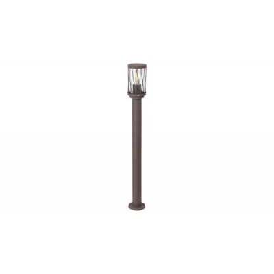 Budapest, outdoor floor lamp, brown, E27 1X MAX 40W, IP44 bulb excl.H800mm